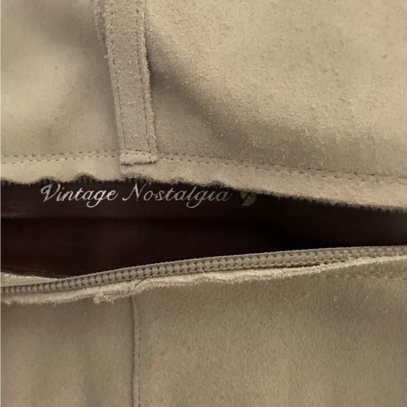 Franco Sarto Cassie Suede Womens Round Toe Tall Knee-High Boots, Cream, Size 8 - Picture 10 of 12